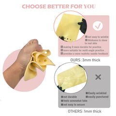 Cuaderno de práctica de tatuajes D5Tattoo: 7 hojas de silicona de 3 mm. Crea tu propio diario de práctica de tatuajes. Portátil y reutilizable para artistas del tatuaje.