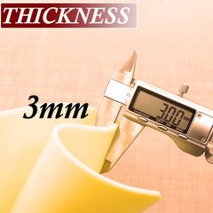 Piel falsa de 3 mm, Urknall 6 piezas de pieles de tatuaje tamaño A4, pieles de práctica de silicona para tatuaje de 12'' x 8'', pieles de práctica en blanco, piel de doble cara para principiantes y artistas, suministros para tatuajes.