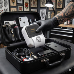 D5 Mini Tattoo Stencil Printer with 20pcs Transfer Paper,Tattoo Printer Machine for Tattoo Artists& Beginners,Compatible with Phone,Printers type