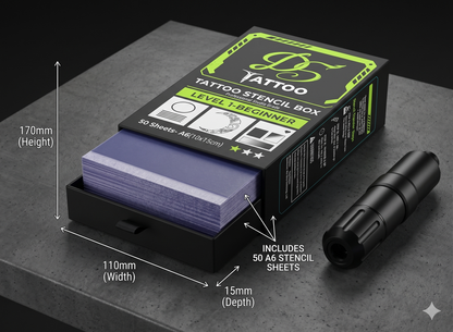 D5 Stencil Box — included items