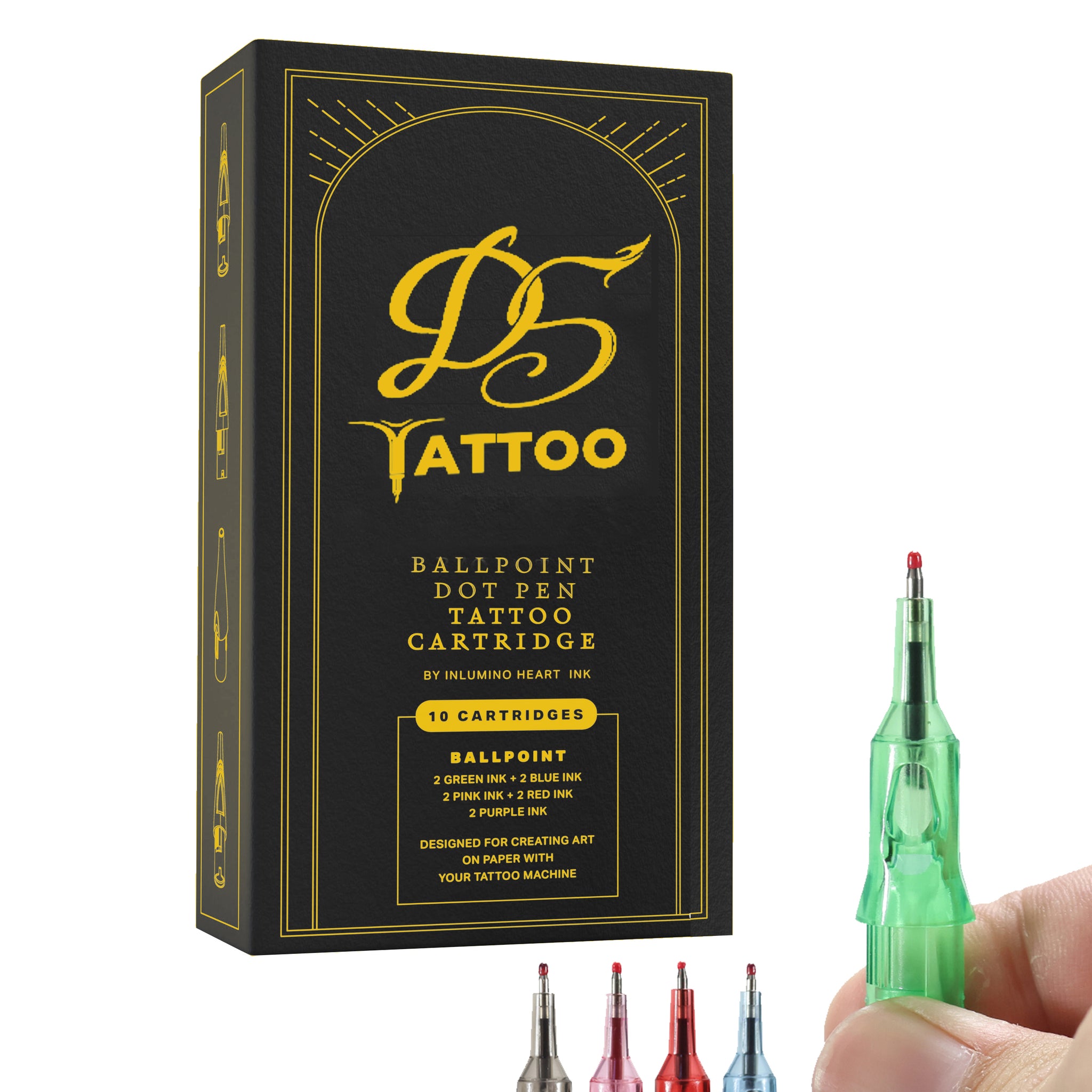 Tattoo Needles Practice Pen – Easy & Hassle