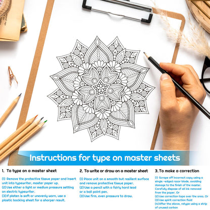 A4 Tattoo Transfer Paper — 100 Sheets — alternate product view