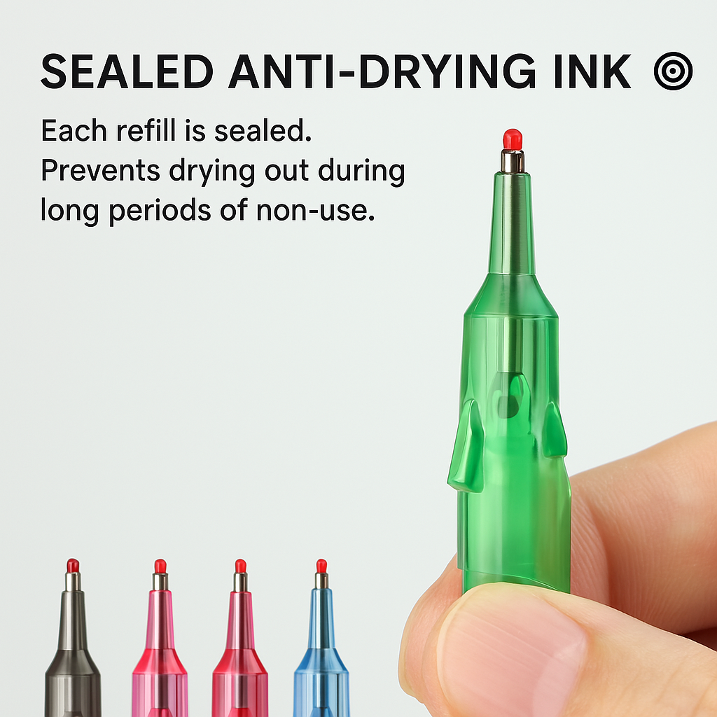 Tattoo Practice Pen — 10 Pack — size and specification details