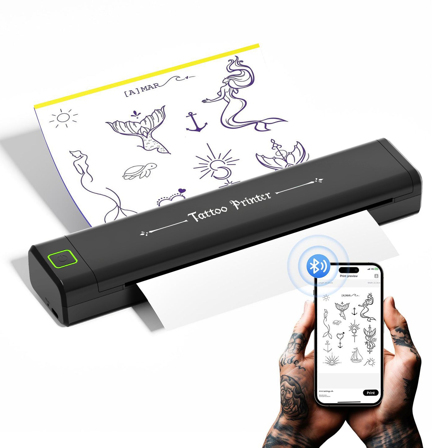 P84 Wireless Stencil Printer — setup or use guide
